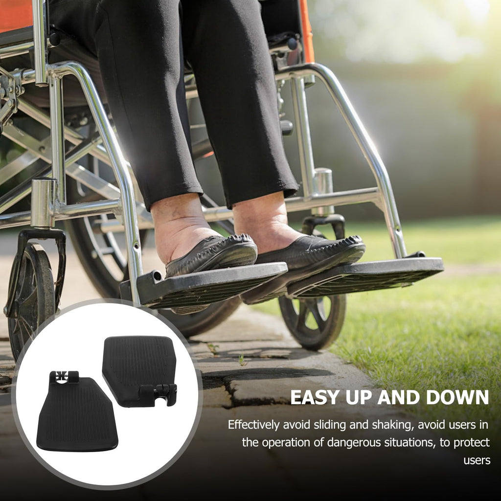 Heavy Duty Plastic Wheelchair Footrests P797887