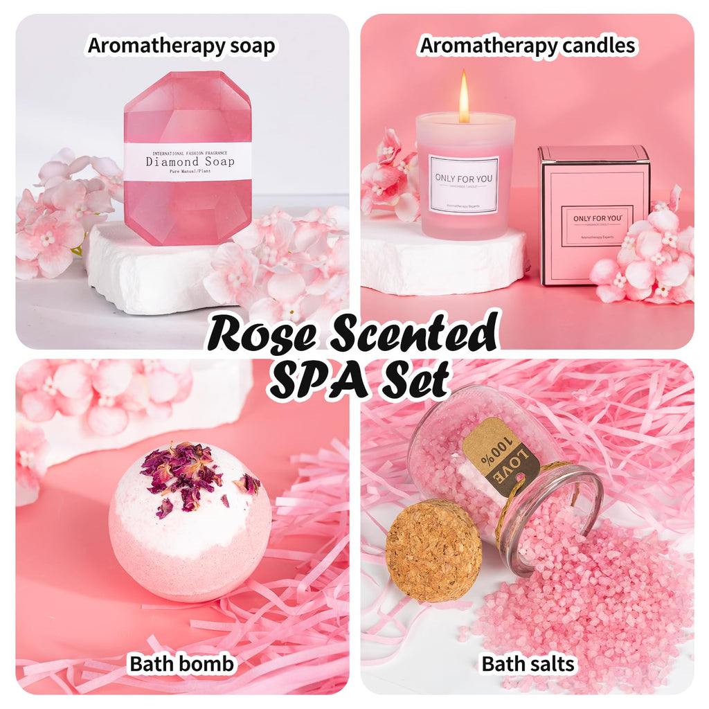 Pink Self-Care Spa Kit S95629