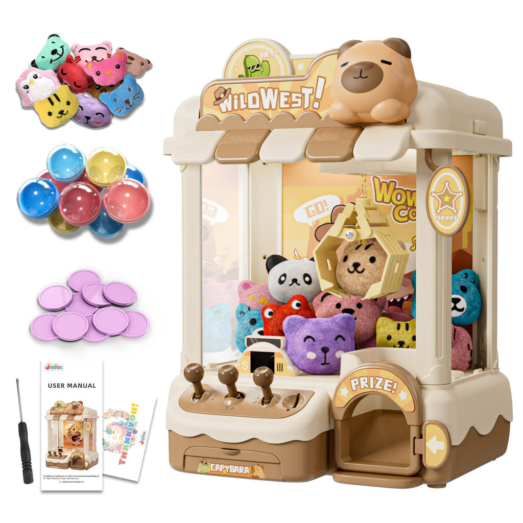 Claw Machine with Plush Toys and Capsules N737
