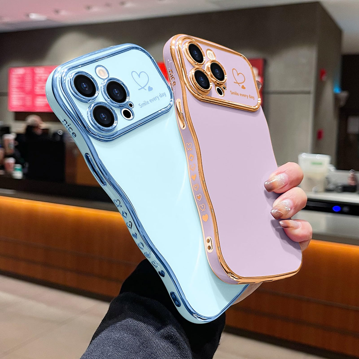 iPhone 13 Pro Max Case Baby Blue L227