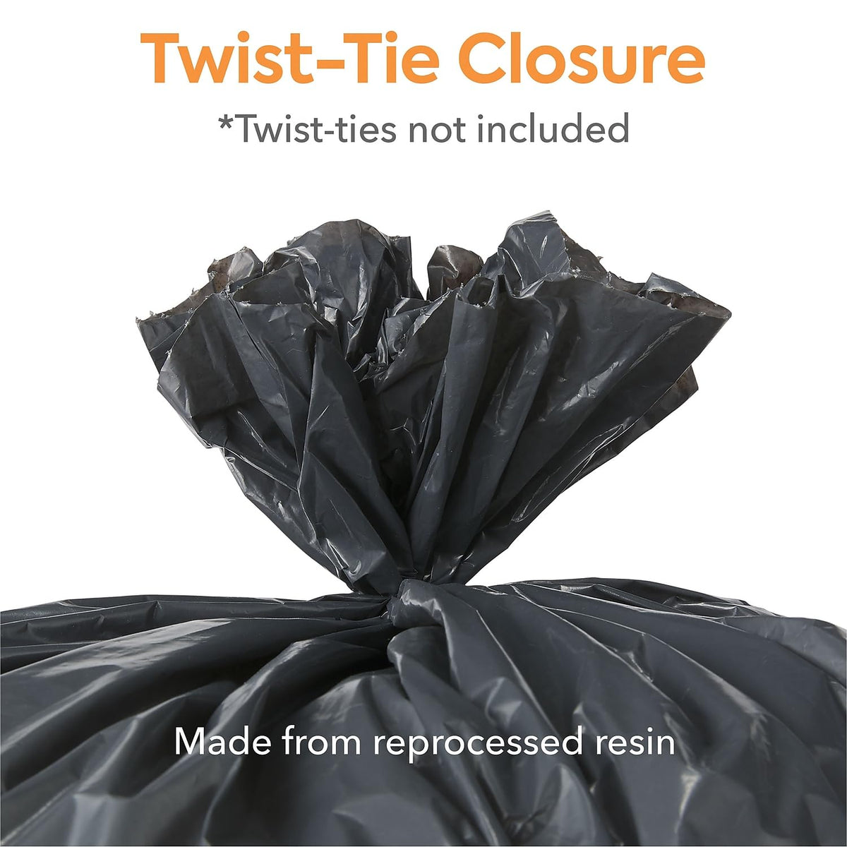 Black 55-60 Gal Trash Bags K68168