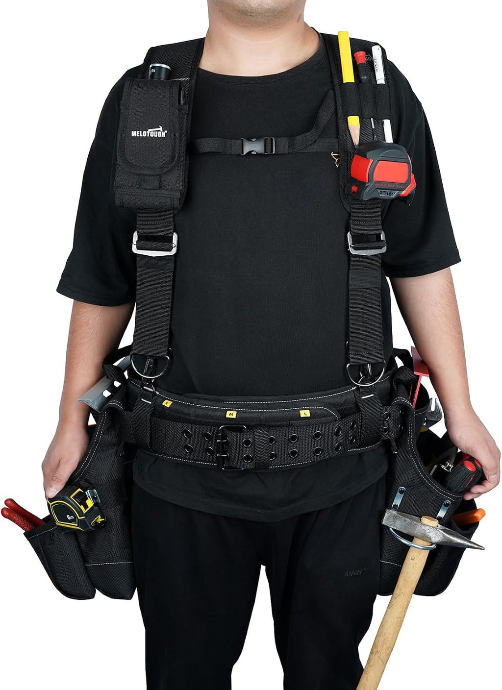Heavy Duty Tool Belt with Suspenders W872