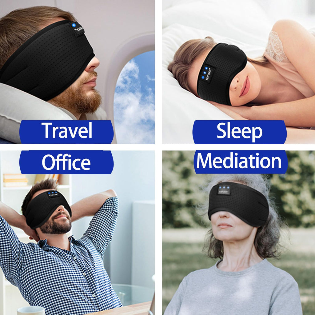 Silk Bluetooth Sleep Mask with Headphones G88328