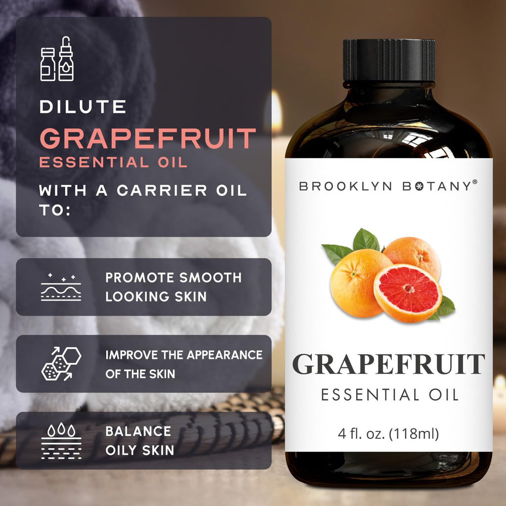 Lavender & Grapefruit Essential Oils 4 Fl Oz Pack of 2 Z779