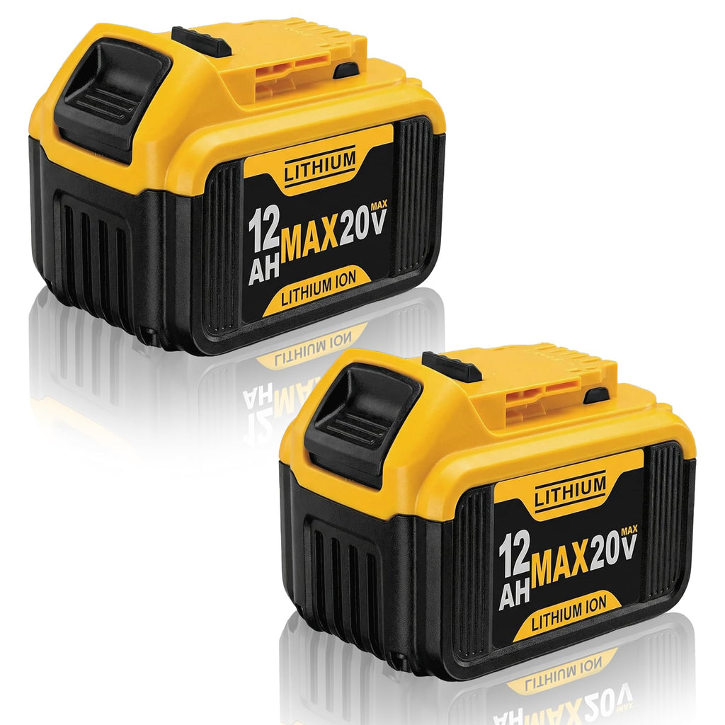 2-Pack 12Ah Rechargeable Li-ion Battery C40915