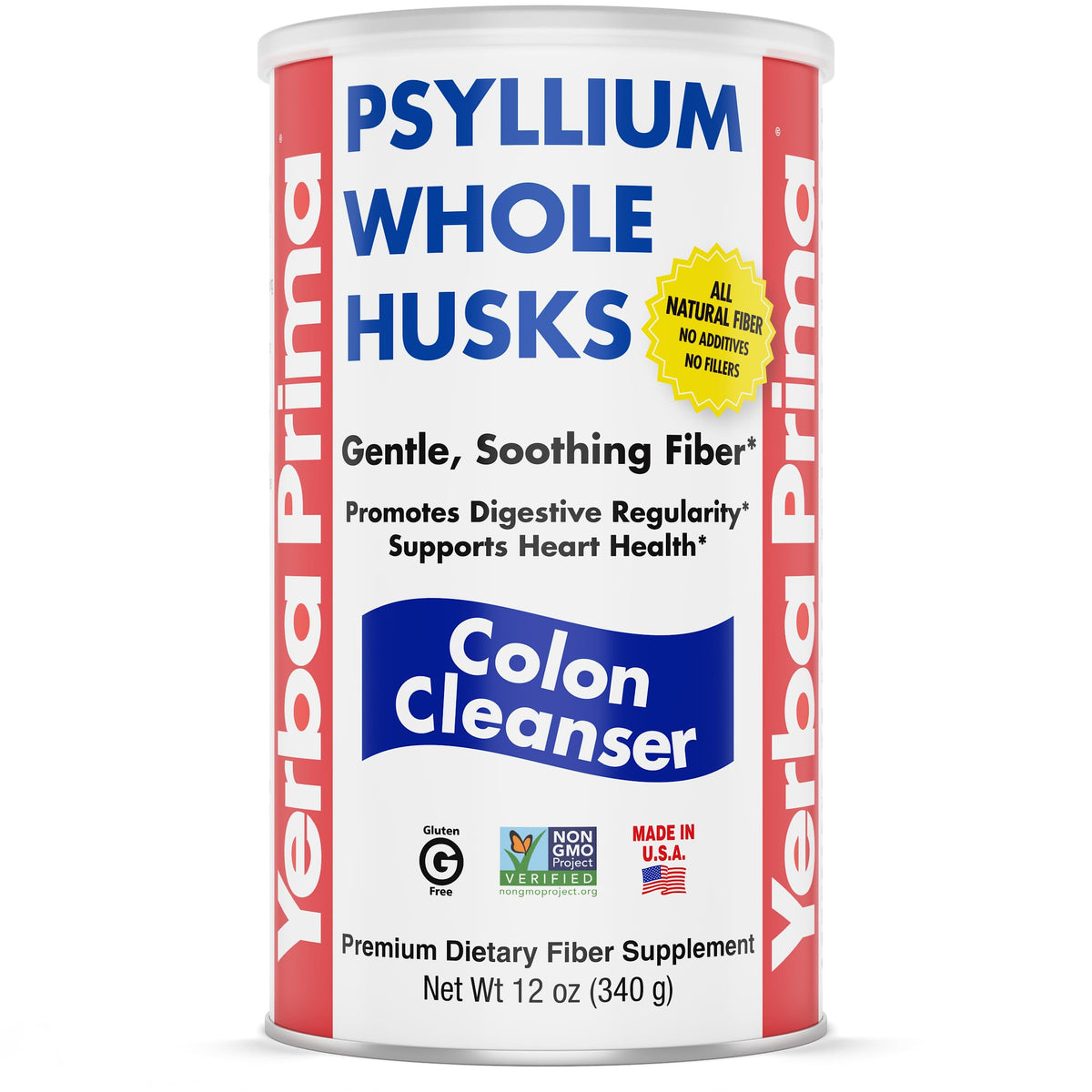 12 Ounce Psyllium Husk Fiber Supplement M4001