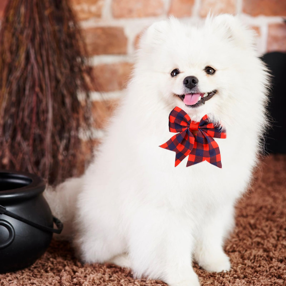 80pcs Adjustable Dog Bow Ties M950351