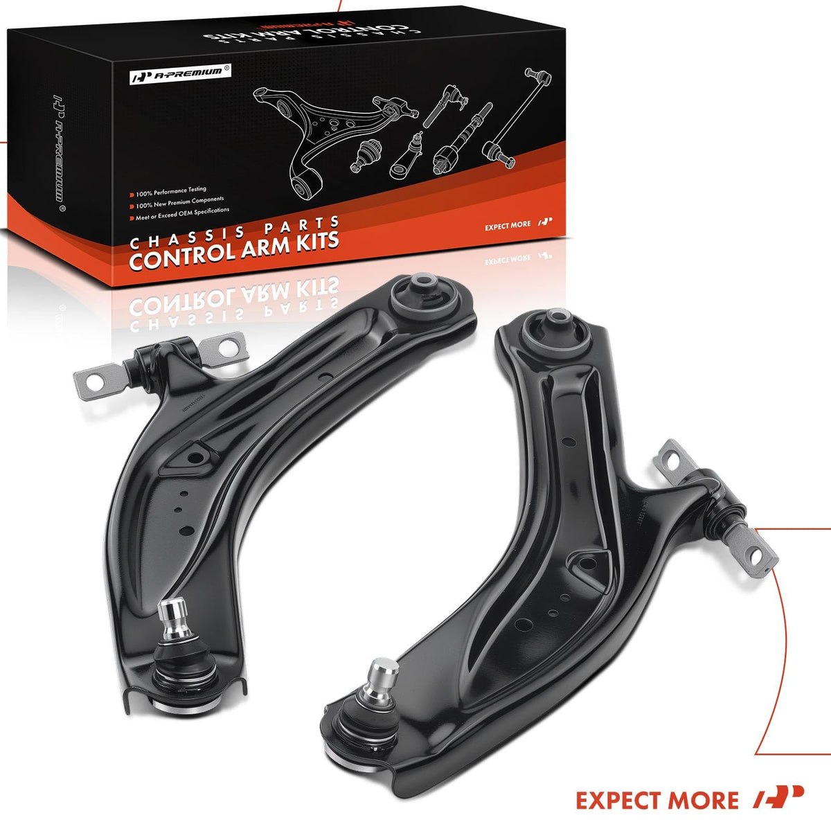 Front Lower Control Arm with Ball Joint & Bushing B428