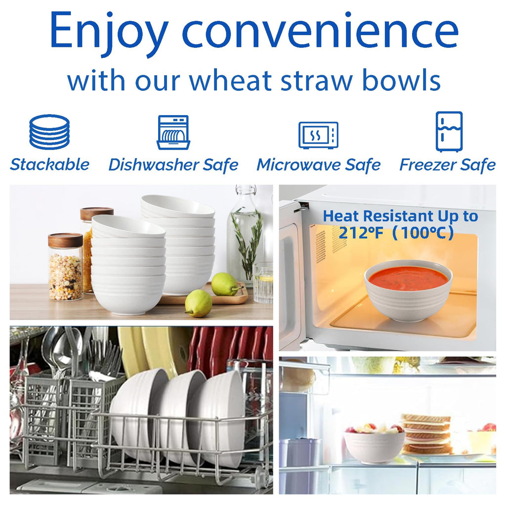 34 Oz BPA-Free Soup Bowls Set of 6 P440645