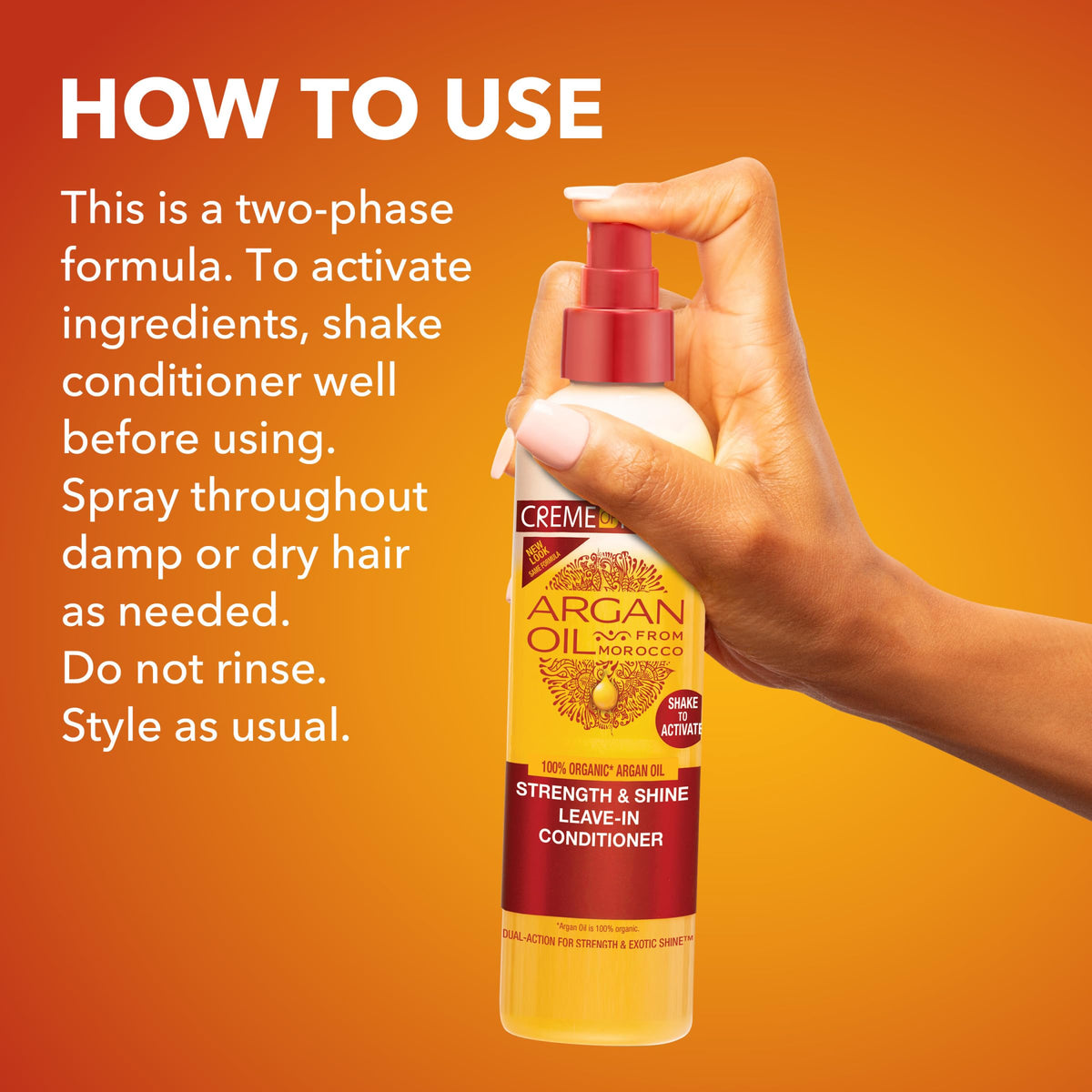 Argan Oil Leave In Conditioner, 8.45 fl oz R5784