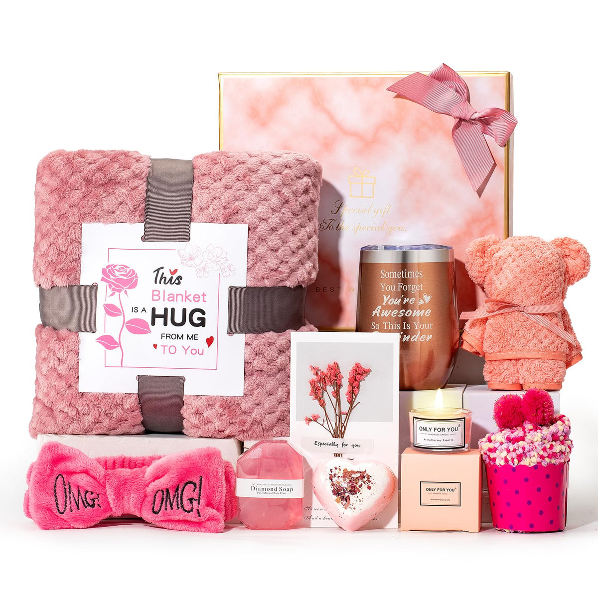 Self Care Gift Set with Blanket S94150