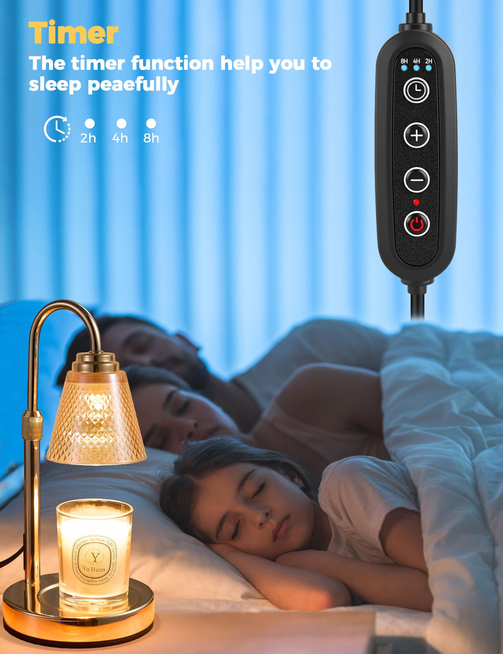 Candle Warmer Lamp with Timer T988
