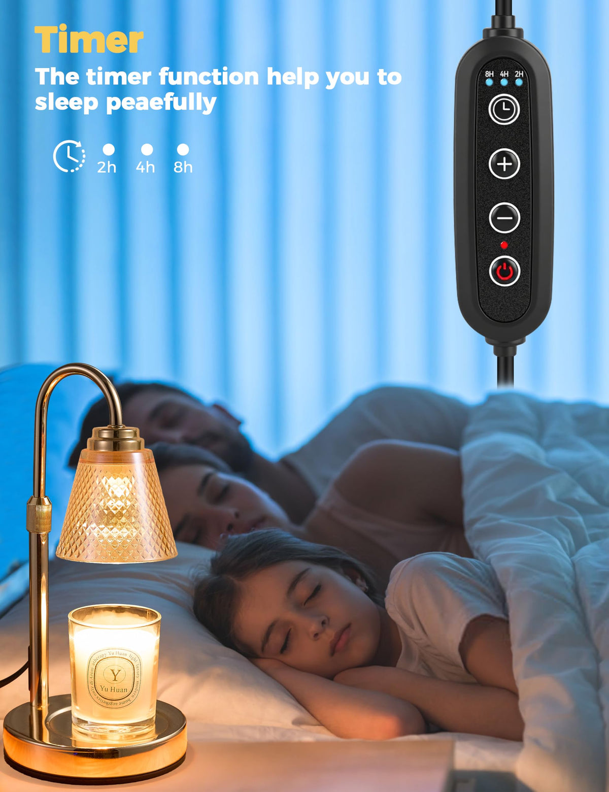 Candle Warmer Lamp with Timer T988