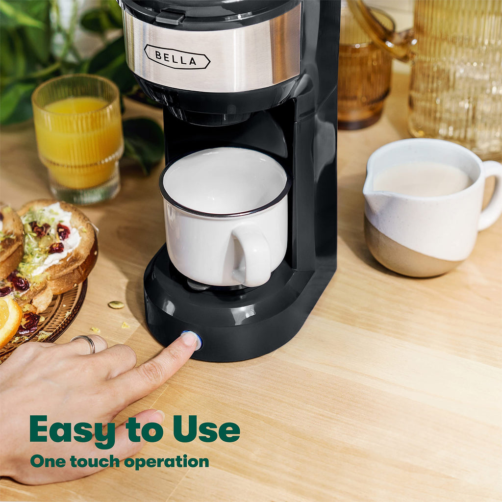 Black Single Serve Coffee Maker S399