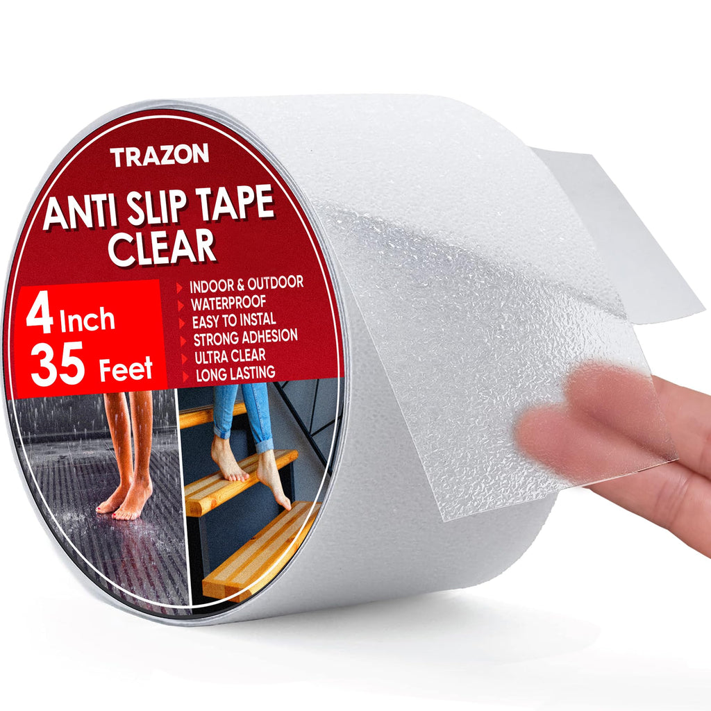 Clear Heavy Duty Anti Slip Tape 4In*35Ft M20951