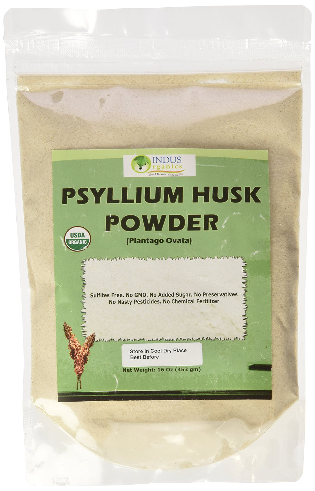 Psyllium Husk Powder 1 Lb Bag F69207