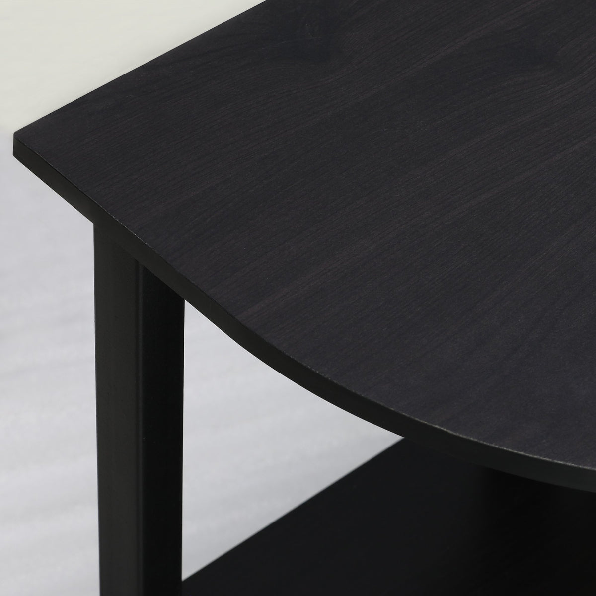 Black 3-Tier TV Stand W9564