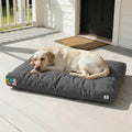 42 Inch Chew Proof Waterproof Washable Dog Bed Dark Grey C517590
