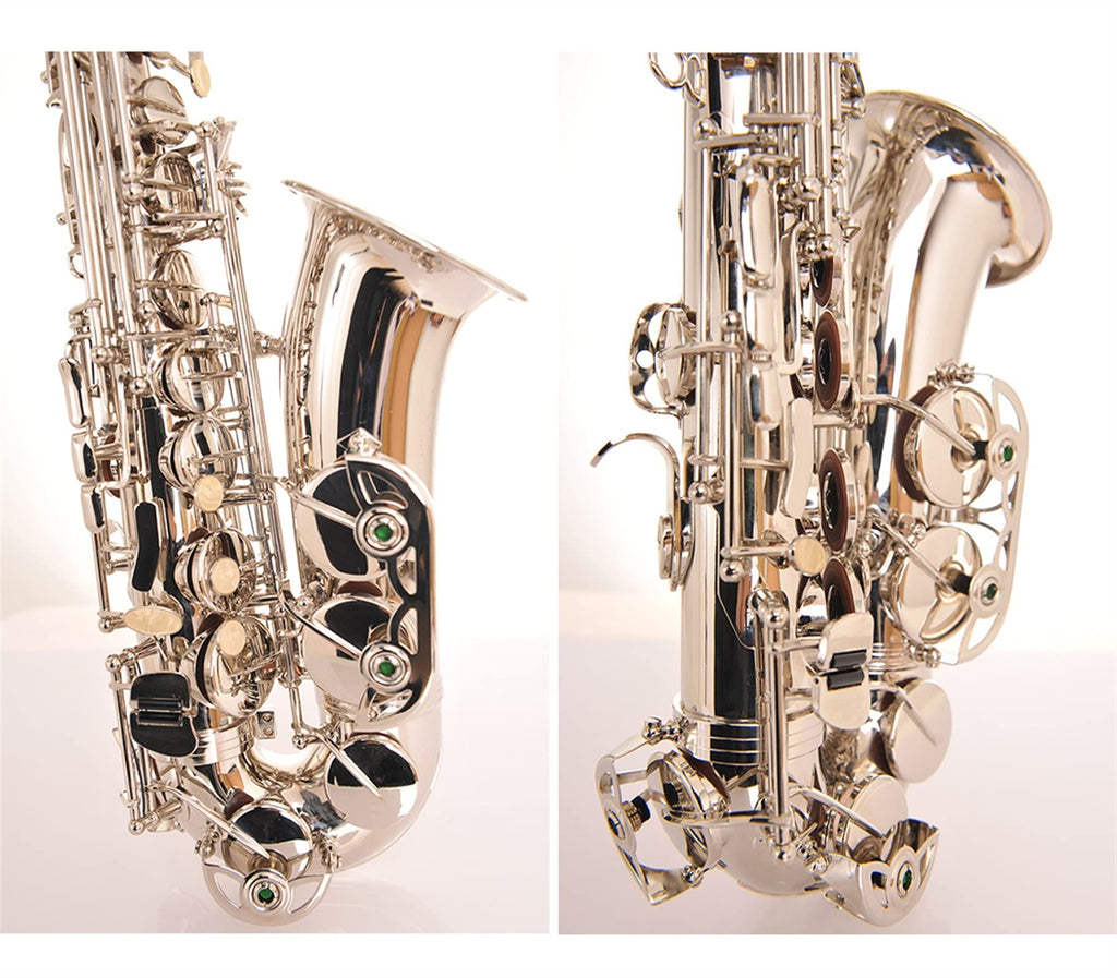 Alto Saxophone EB Flat Nickel Silver Brass Set O517