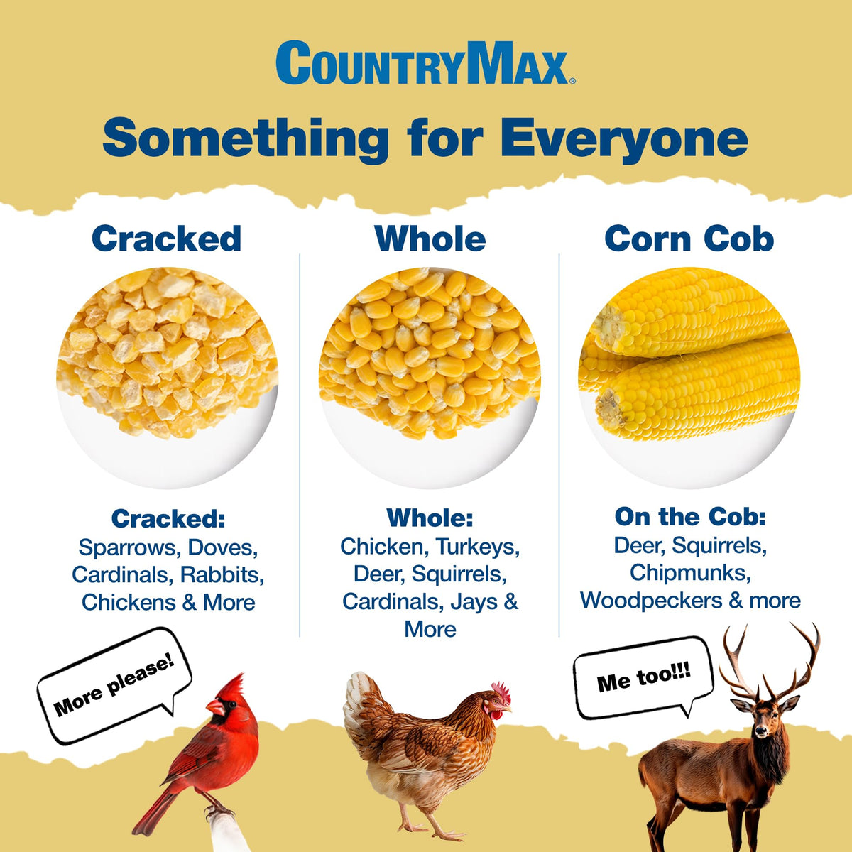 20LB Cracked Corn Chicken Feed M903858