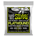 Flatwound Short Scale Electric Bass Strings 45-105 Gauge N79374