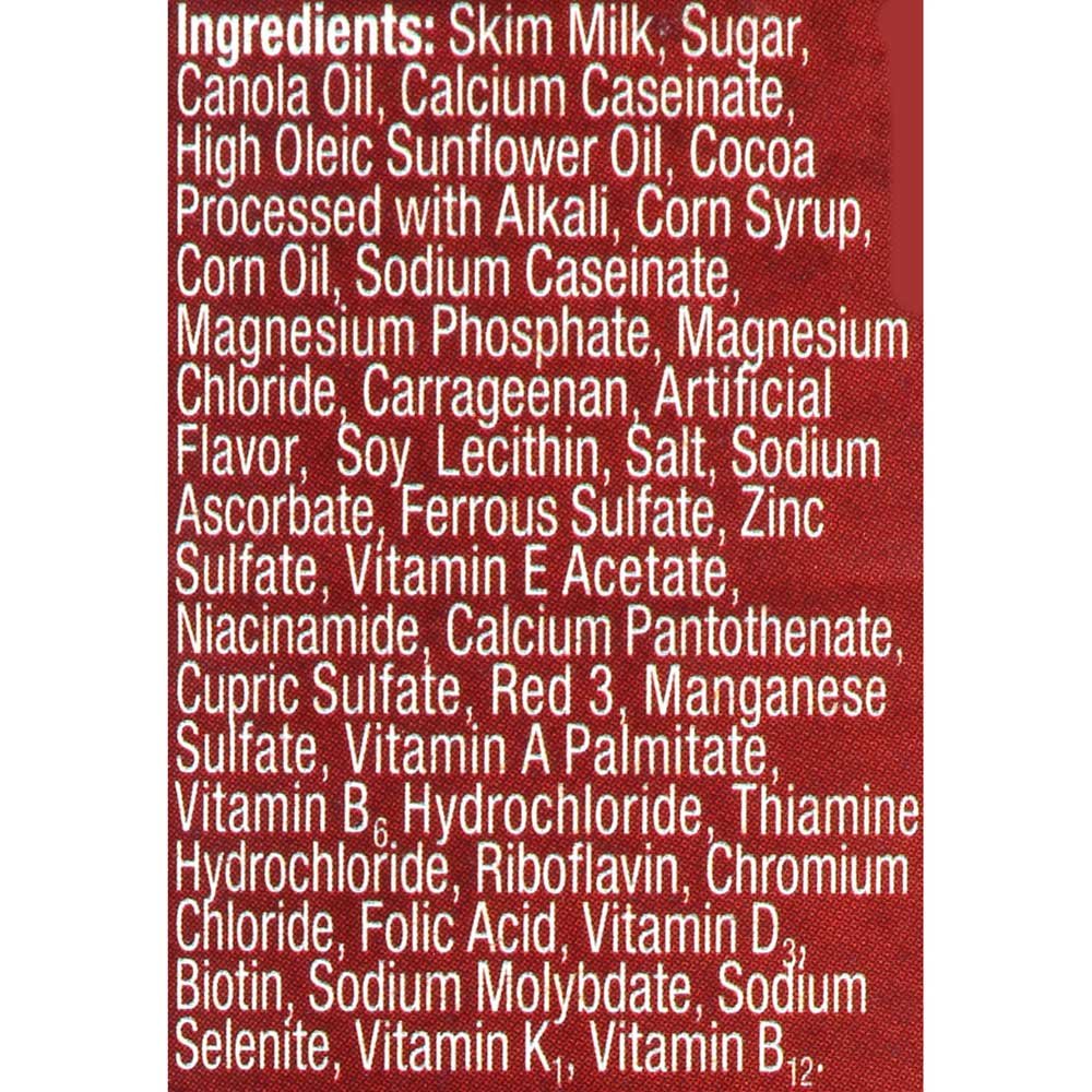 Chocolate Nutritional Beverage 12 Fluid Ounce Can E12029