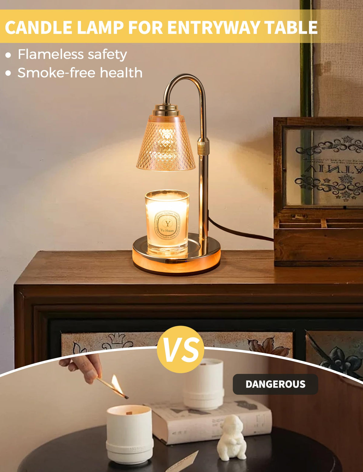 Candle Warmer Lamp with Timer T988
