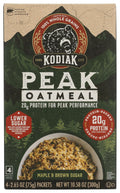 Instant Oatmeal Packets Maple Brown Sugar High Protein 4 Packets W357