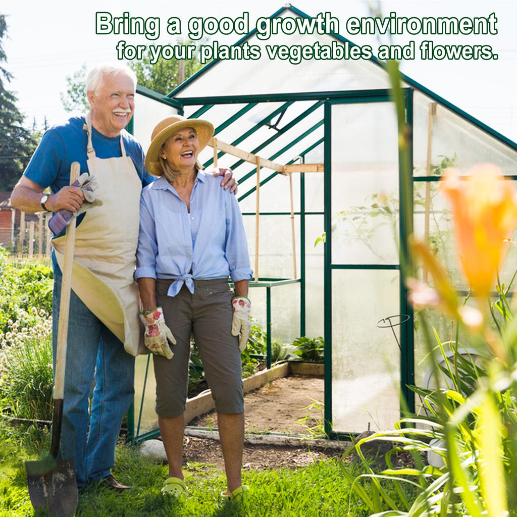 12 PCS Polycarbonate Greenhouse Panels 4' x 2' x 0.32'' N416