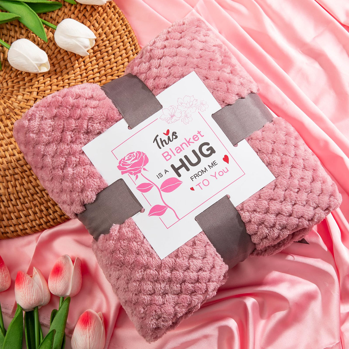 Self Care Gift Set with Blanket S94150