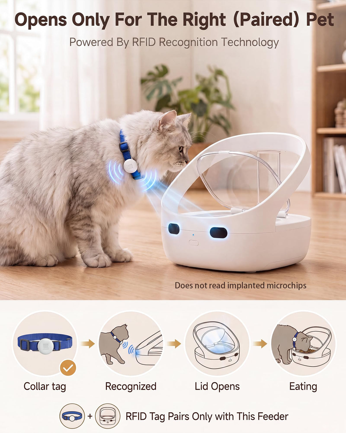 RFID Cat Feeder V876131
