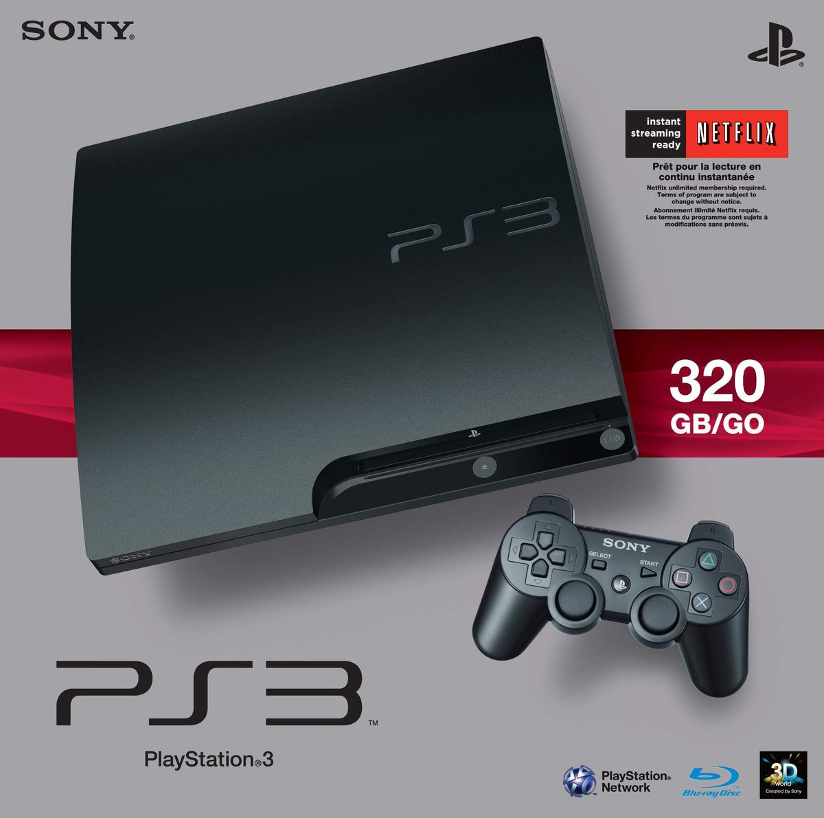 Charcoal Black 320 GB Console E865885