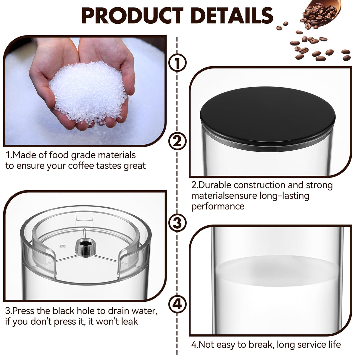 60 oz Water Tank Reservoir with Lid C60138