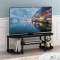 Black 3-Tier TV Stand W9564