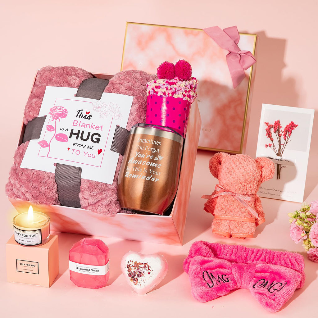Self Care Gift Set with Blanket S94150