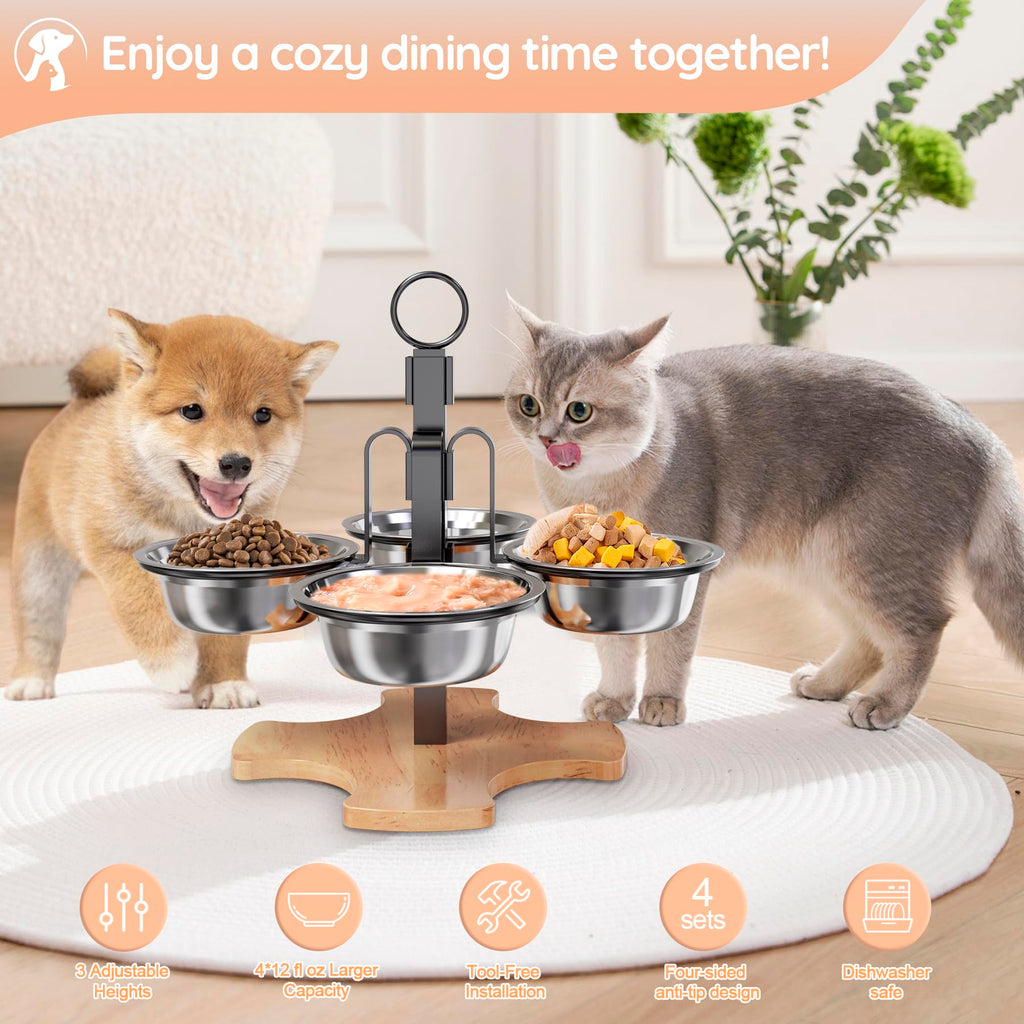 Elevated Cat Bowls with Stand H83529