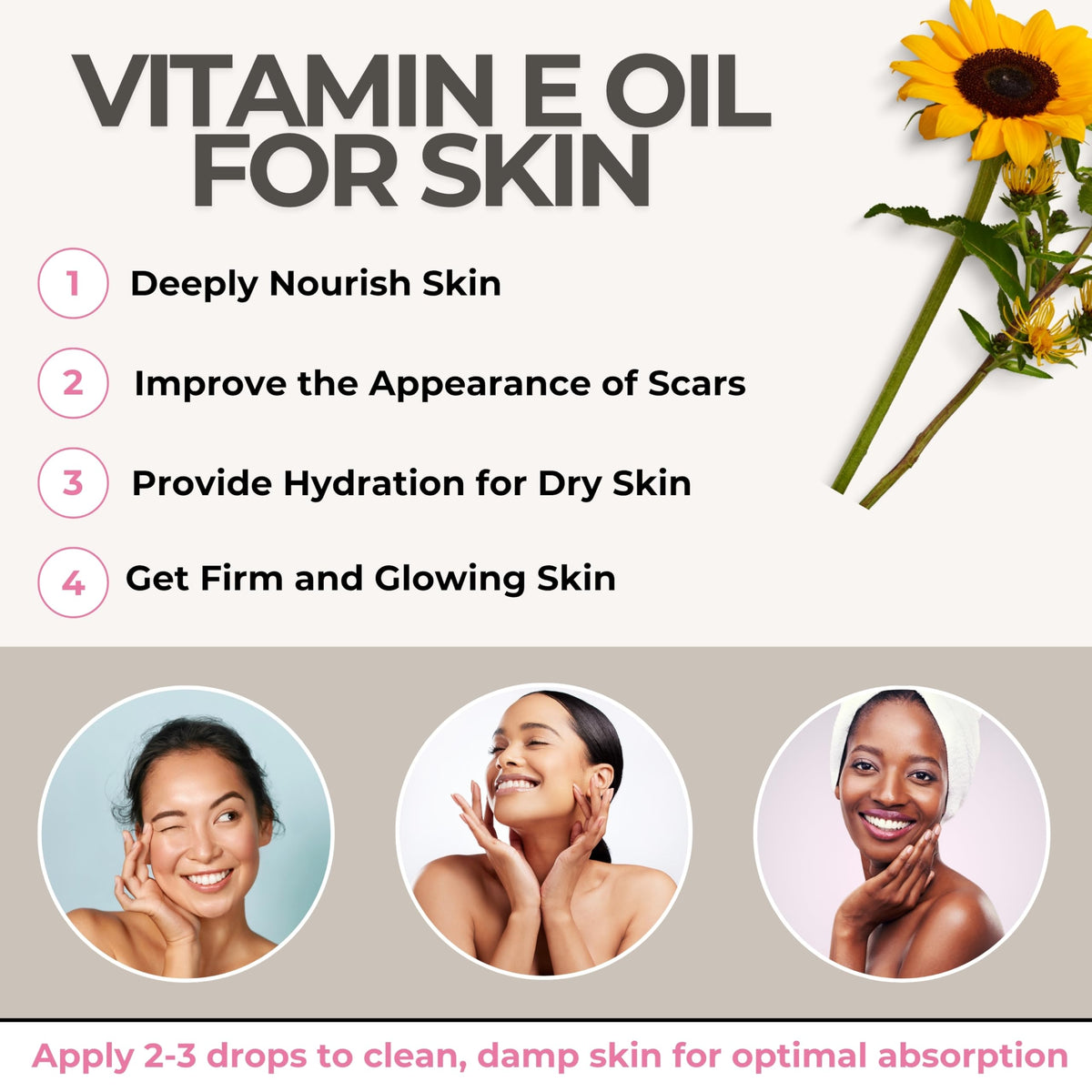 100% Natural Organic Vitamin E Oil 1 oz C55610