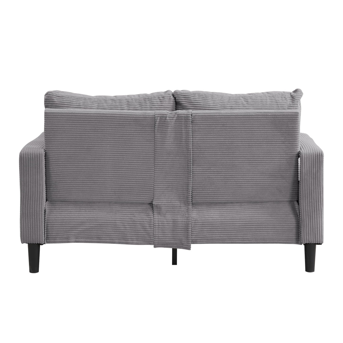 Light Gray Upholstered 2 Seat Loveseat Sofa A61922