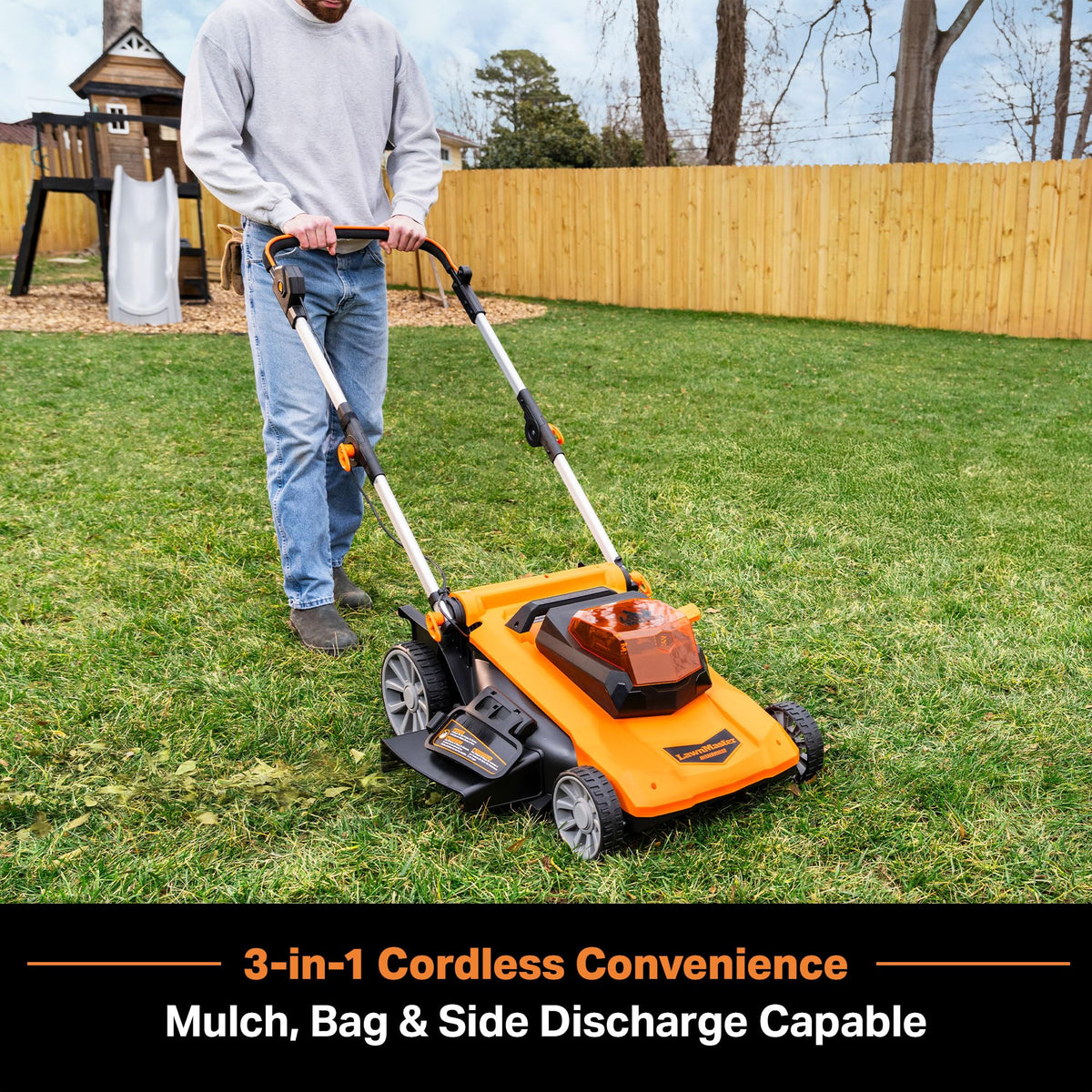 21 Inch Brushless Cordless Lawn Mower A2535