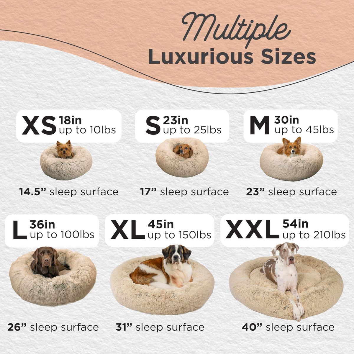 Small Taupe Dog Bed G742469