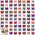 80pcs Adjustable Dog Bow Ties M950351