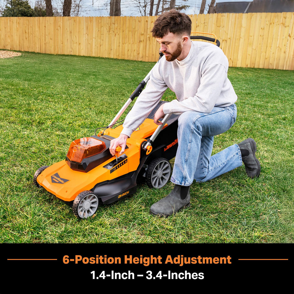21 Inch Brushless Cordless Lawn Mower A2535